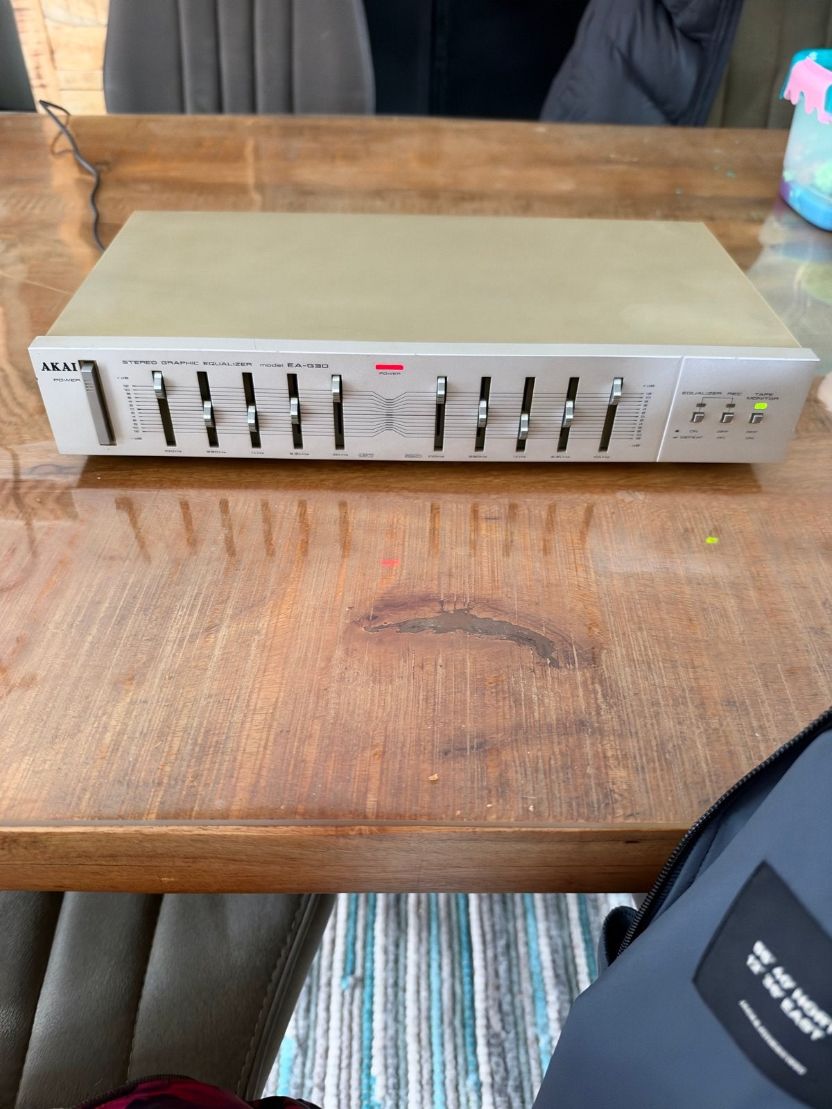 AKAI Stereo Grafische Equalizer EA-G30 - Vintage Audio, Overige merken, Gebruikt, Ophalen of Verzenden, Minder dan 60 watt
