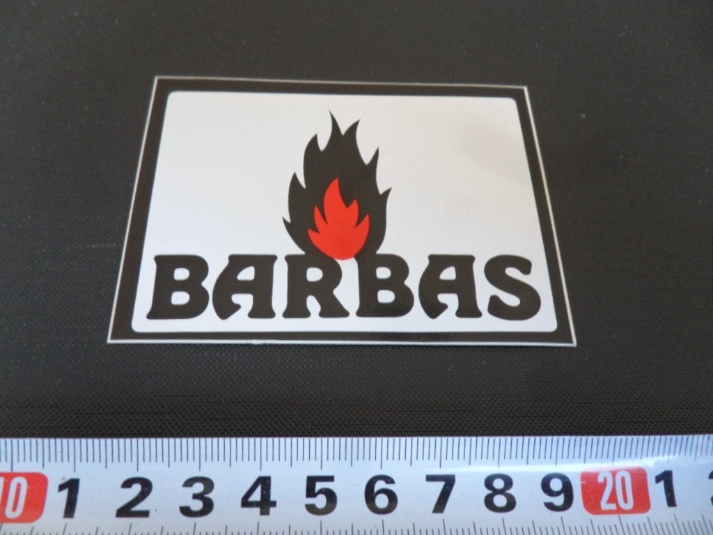 sticker BARBAS logo *, Ophalen, Zo goed als nieuw