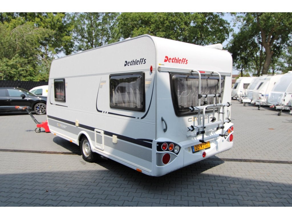 Dethleffs Camper 430 DB Voortent-Luifel-Mover, Caravans en Kamperen, Rondzit, Bedrijf, Dwarsbed, Dethleffs