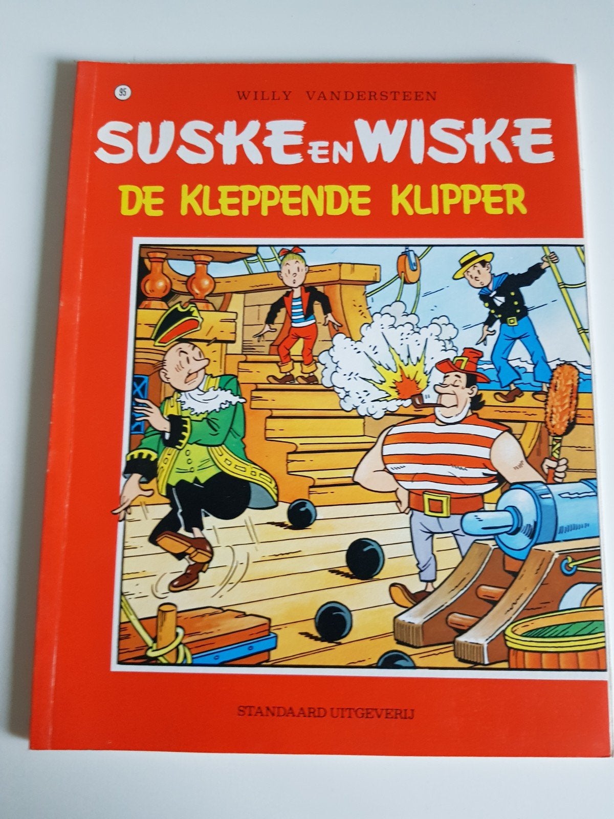 Suske en Wiske - De Kleppende Klipper -1991, Verzenden, Willy Vandersteen, Eén stripboek, Zo goed als nieuw