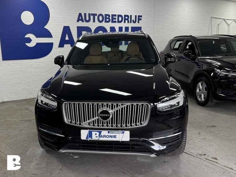 Volvo XC90 2.0 T8 Twin Engine AWD Inscription, Gebruikt, 1969 cc, 7 stoelen, Zwart
