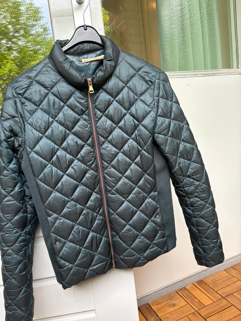 MNG Casual gewatteerd jasje - Maat M, Kleding | Dames, Jassen | Winter, Ophalen of Verzenden, Zo goed als nieuw, Maat 36 (S), Groen