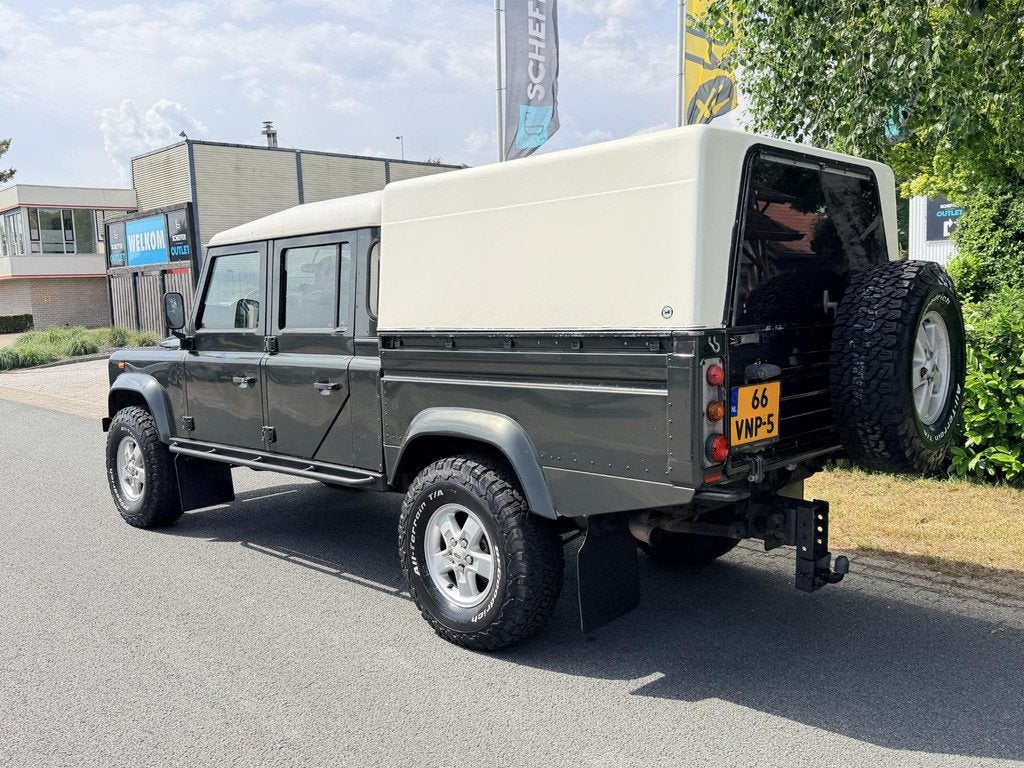 Land Rover Defender 2.4 TD 130" S Crew Cab Airco, Stof, Gebruikt, 4 cilinders, 122 pk