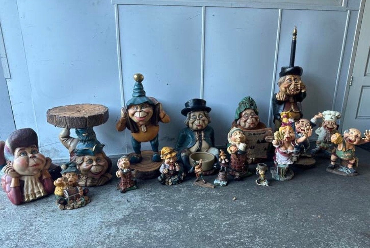 Grote collectie Efteling Laaf beelden en poppetjes, Verzamelen, Efteling, Gebruikt, Beeldje of Poppetje, Ophalen