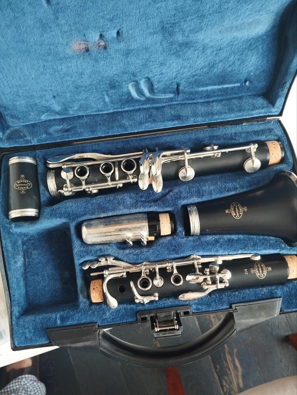 Buffet Crampon B12 als nieuw, Muziek en Instrumenten, Zo goed als nieuw, Met koffer, Hout, Ophalen