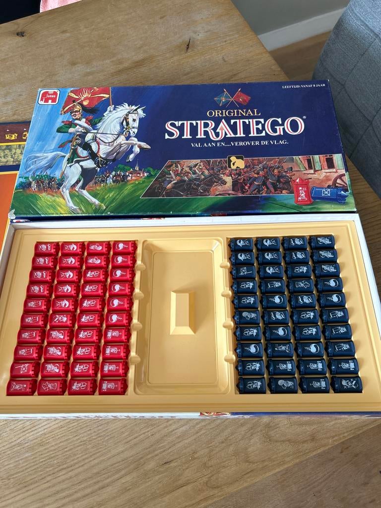 Stratego bordspel, Een of twee spelers, Ophalen of Verzenden, Gebruikt