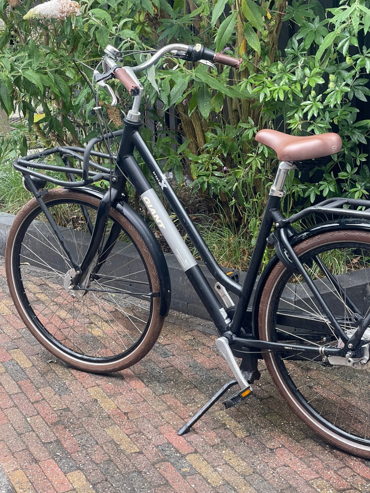 Giant triple X stadsfiets, Fietsen en Brommers, Fietsen | Dames | Damesfietsen, Ophalen, Versnellingen, Giant, 53 tot 56 cm