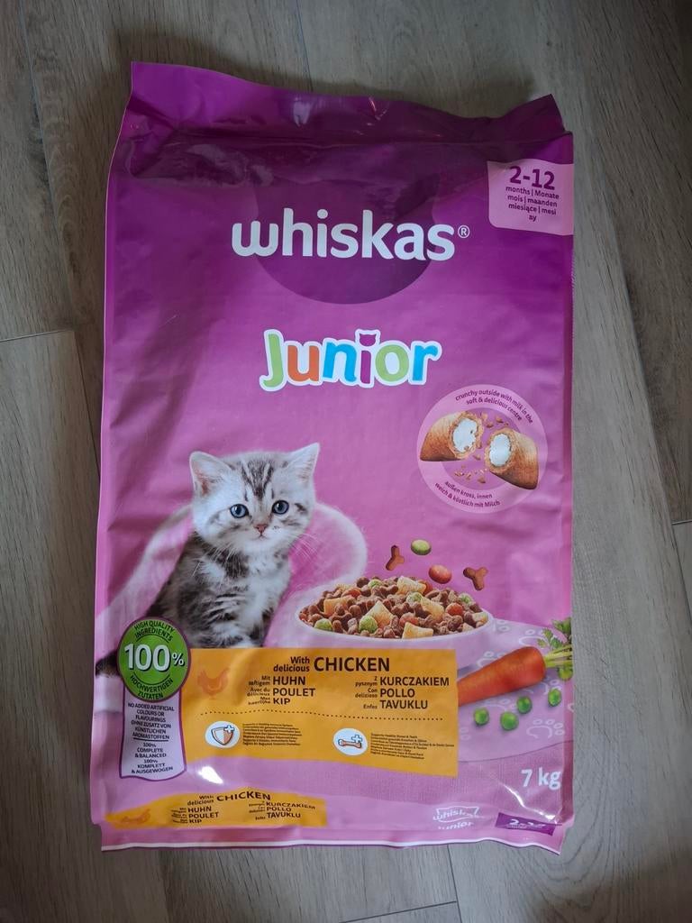Whiskas junior 7 kg, Ophalen, Kat