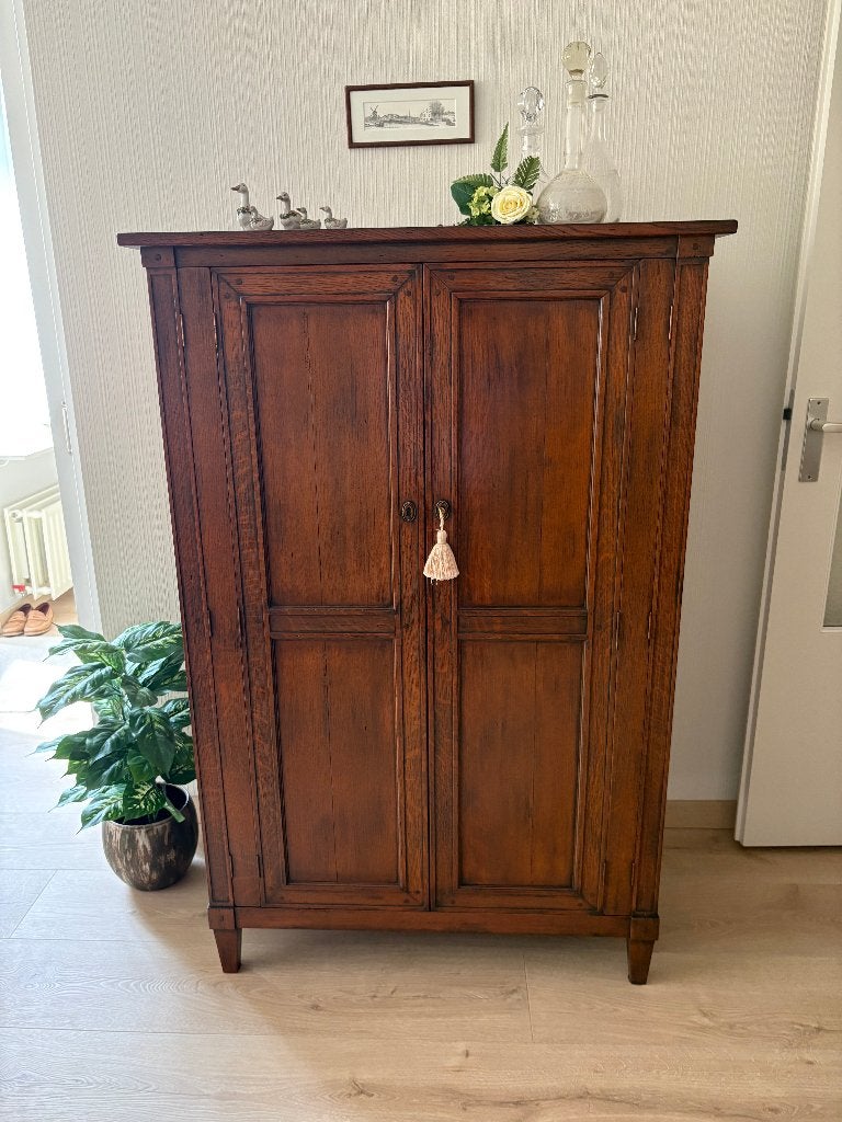 Antieke mahoniehouten servieskast, Huis en Inrichting, Ophalen, Gebruikt