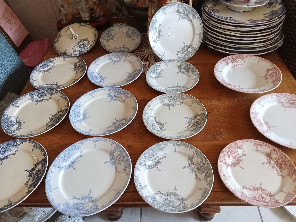 te koop serviesdelen B.F.K boch serie DAUPHIN, Ophalen of Verzenden