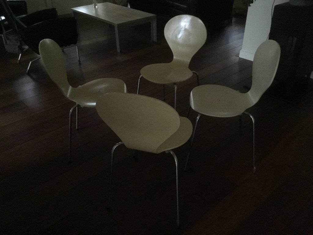 Vlinderstoelen 4x, Ophalen