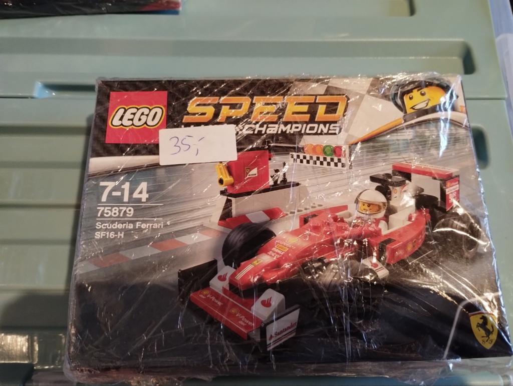 LEGO Speed Champions 75879 Ferrari SF16-H, Lego, Zo goed als nieuw, Complete set, Speed Champions