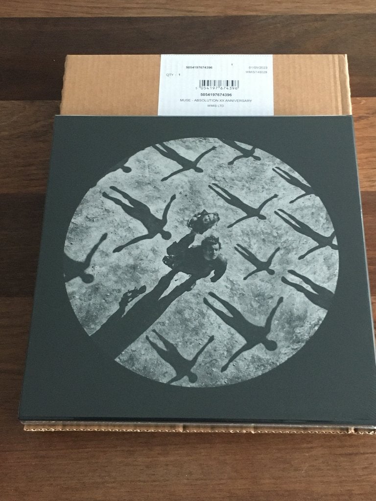 3LP+2Cd Box Muse Absolution XX Anniversary CLEAR SILVER NEW, Boxset, Progressive Rock, Ophalen of Verzenden, 12 inch