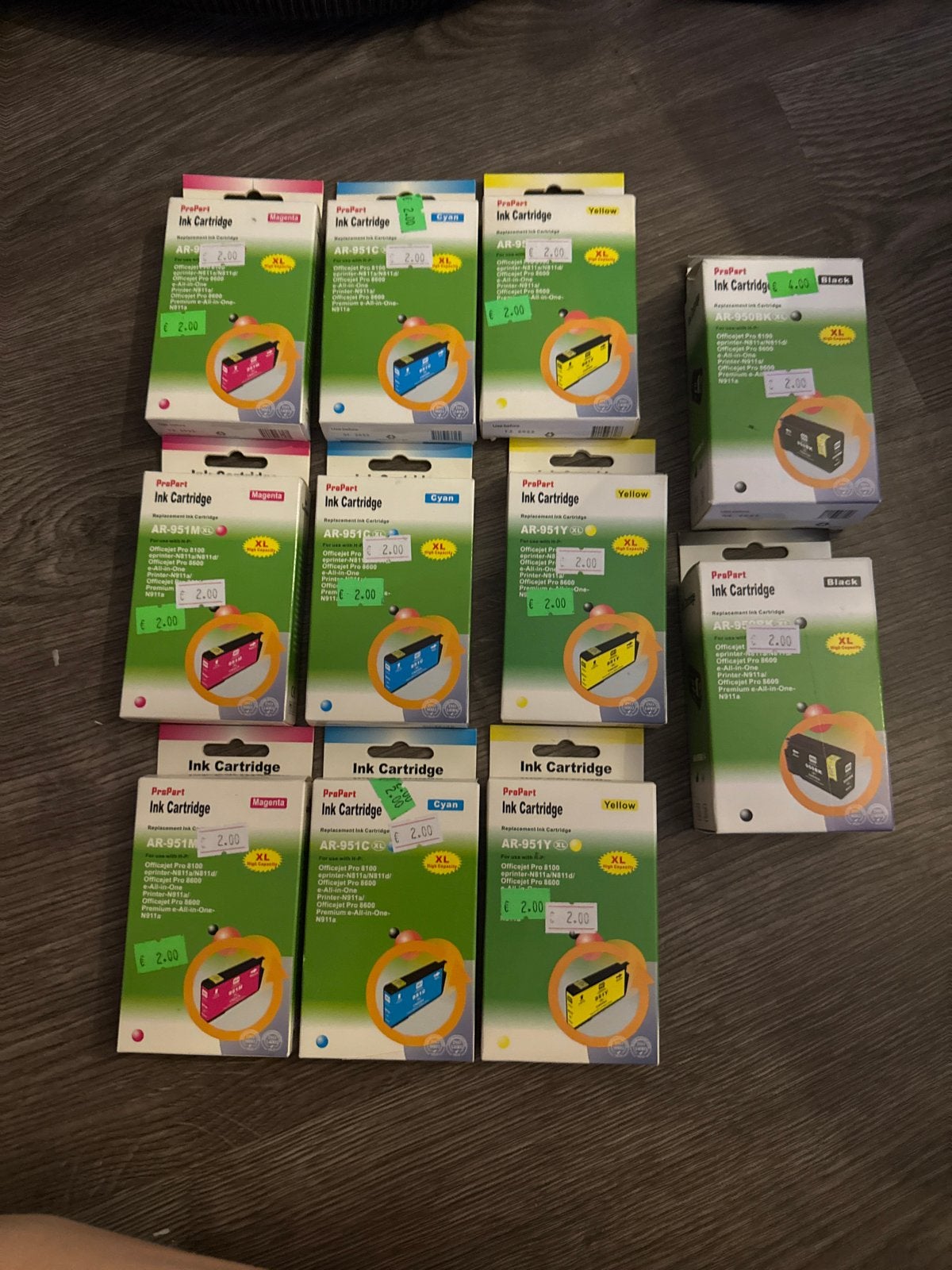 ProPart Ink Cartridges - Diverse Kleuren XL, Ophalen of Verzenden, Nieuw, Cartridge