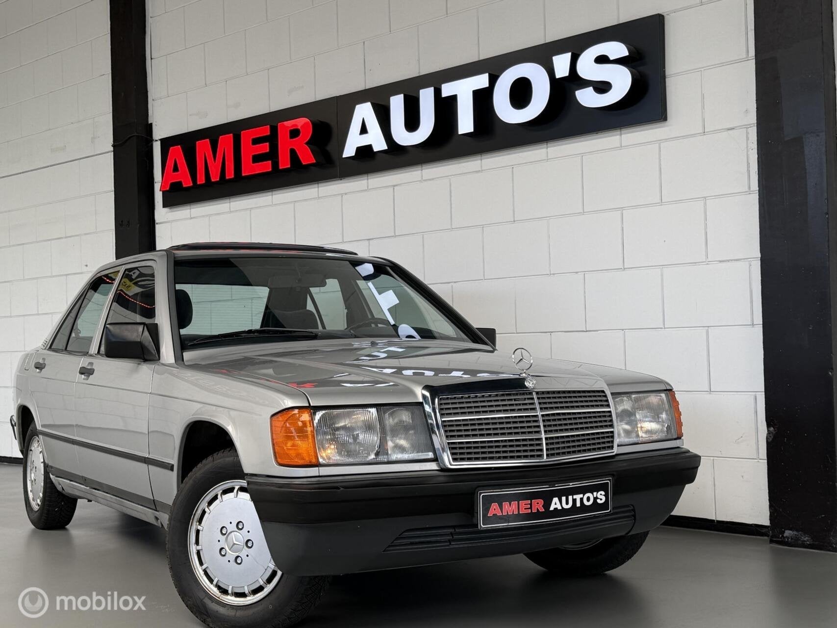 Mercedes 190E /Automaat/Dakraam/Belastingvrij!/Nette staat!, Automaat, Lichtmetalen velgen, Gebruikt, 4 cilinders