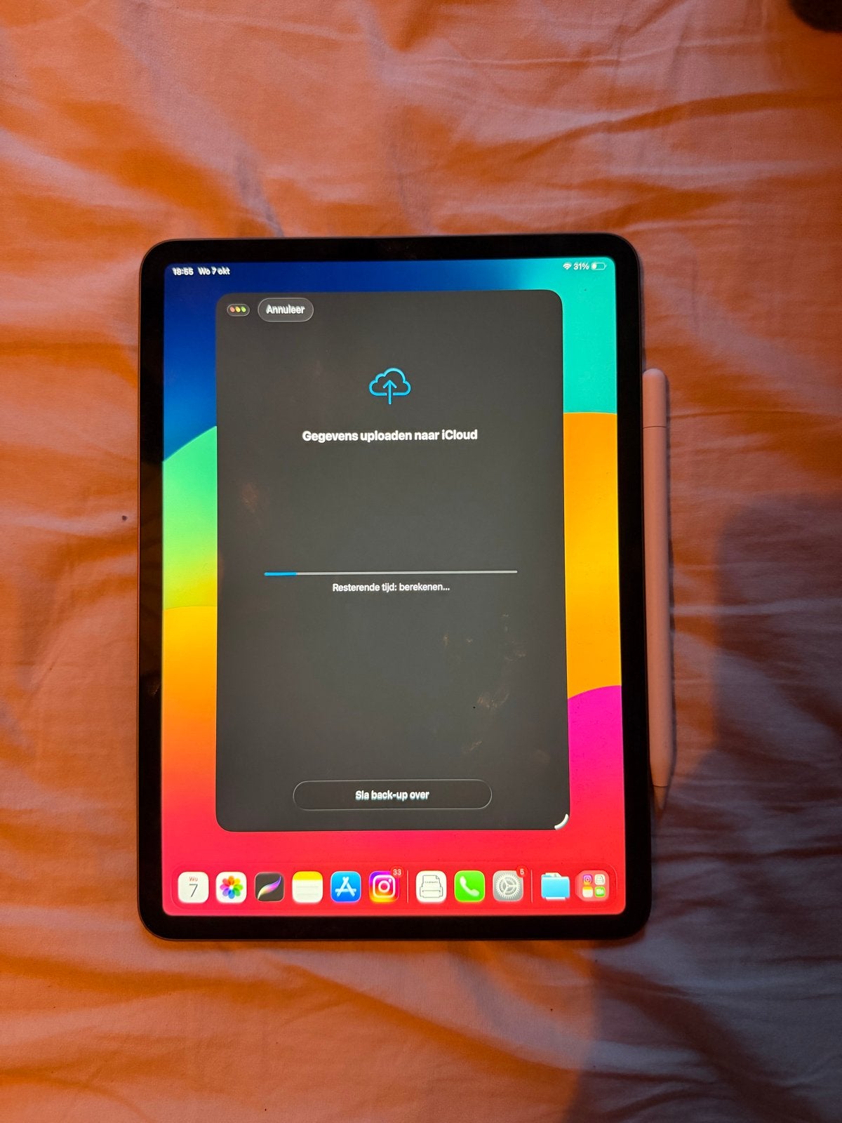 Foto 3 van Apple iPad Pro 11 inch (2020) + apple pencil
