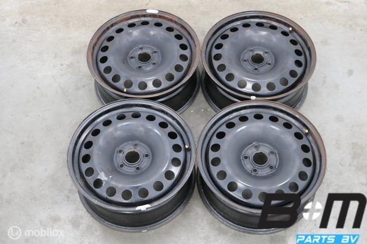 Org 18 inch stalen velgen ID.3 - VW Golf - Caddy 1EA601027, Gebruikt, Velg(en)