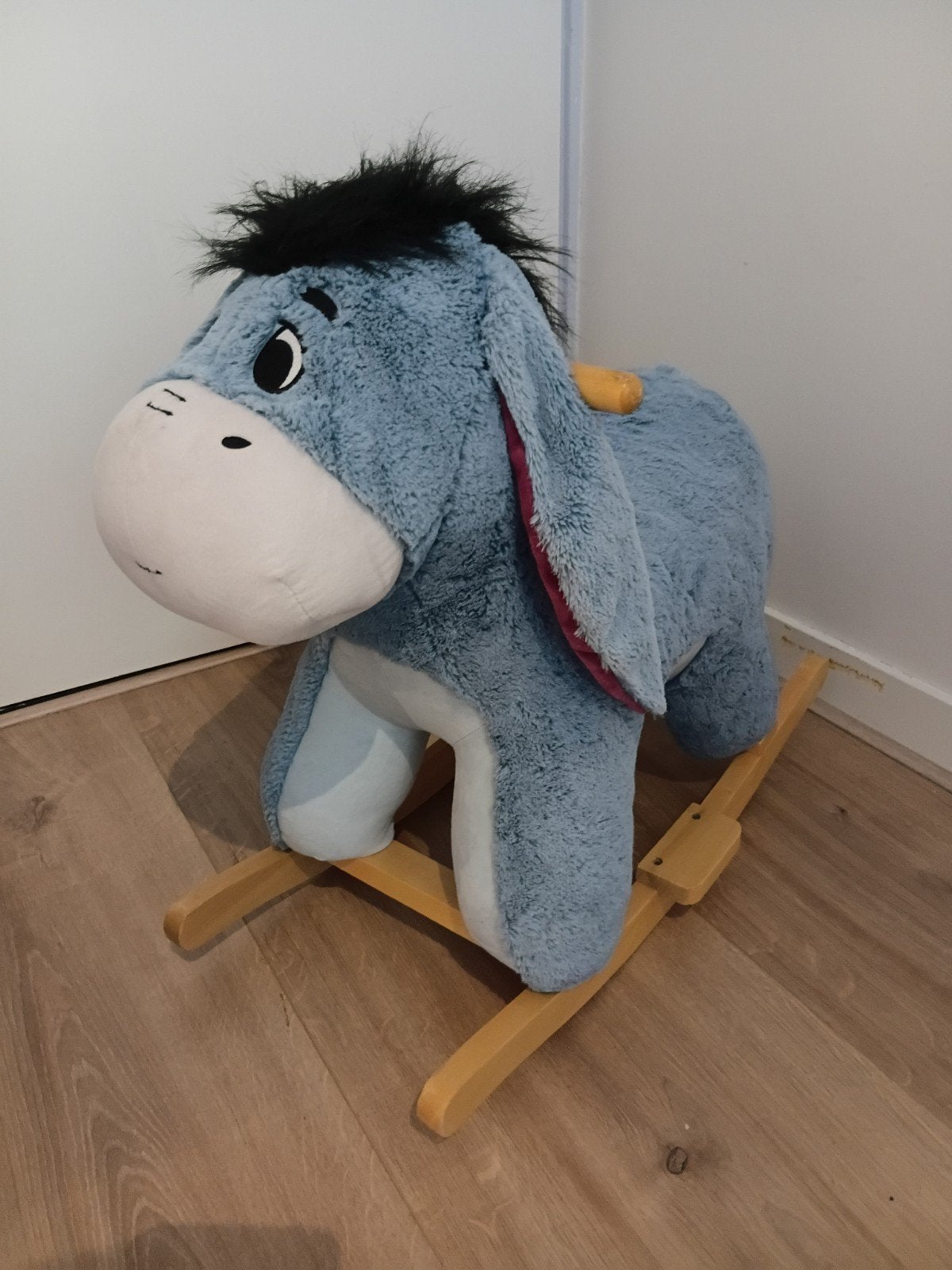 Knuffel Ezel Iejoor Schommelpaard, Ophalen of Verzenden, Zo goed als nieuw