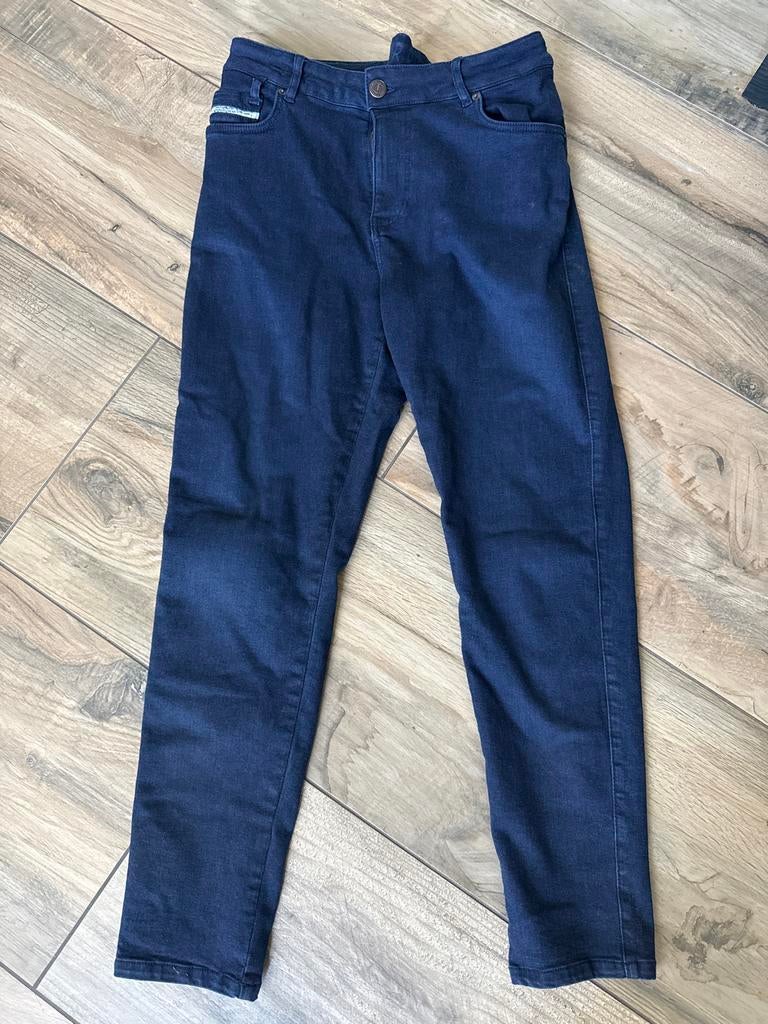 John Doe Motorjeans - Donkerblauw - maat 34/32, Kleding | Heren, Spijkerbroeken en Jeans, Zo goed als nieuw, Overige jeansmaten
