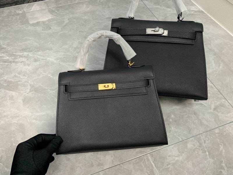 Hermes Tassen Dames ( Alle ), 30 cm of meer, Verzenden, Zwart, Minder dan 35 cm