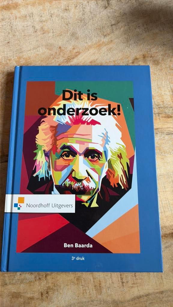Ben Baarda - Dit is onderzoek!, Boeken, Gelezen, Sociale wetenschap, Ophalen of Verzenden, Ben Baarda