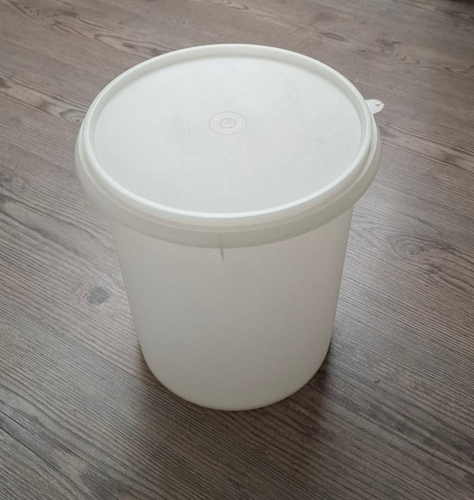 Tupperware wasemmer, Ophalen of Verzenden, Gebruikt, Emmer, Met deksel