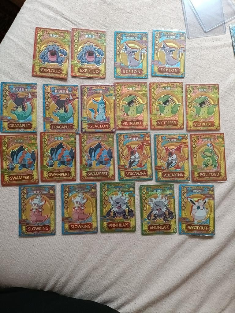 Pokémon Chinese Baby EIF Kaarten - Glaceon, Espeon, Hobby en Vrije tijd, Verzamelkaartspellen | Pokémon, Ophalen of Verzenden