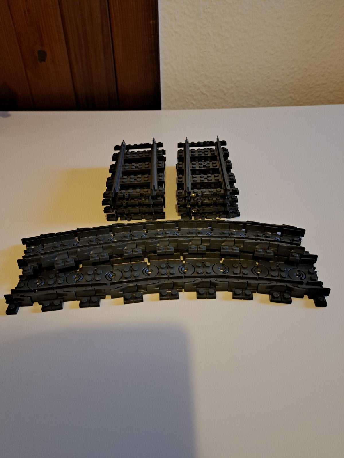 Lego 7499 Flexibele Trein Rails (2x) en rechte rails (8x), Lego, Ophalen of Verzenden, Zo goed als nieuw, Complete set