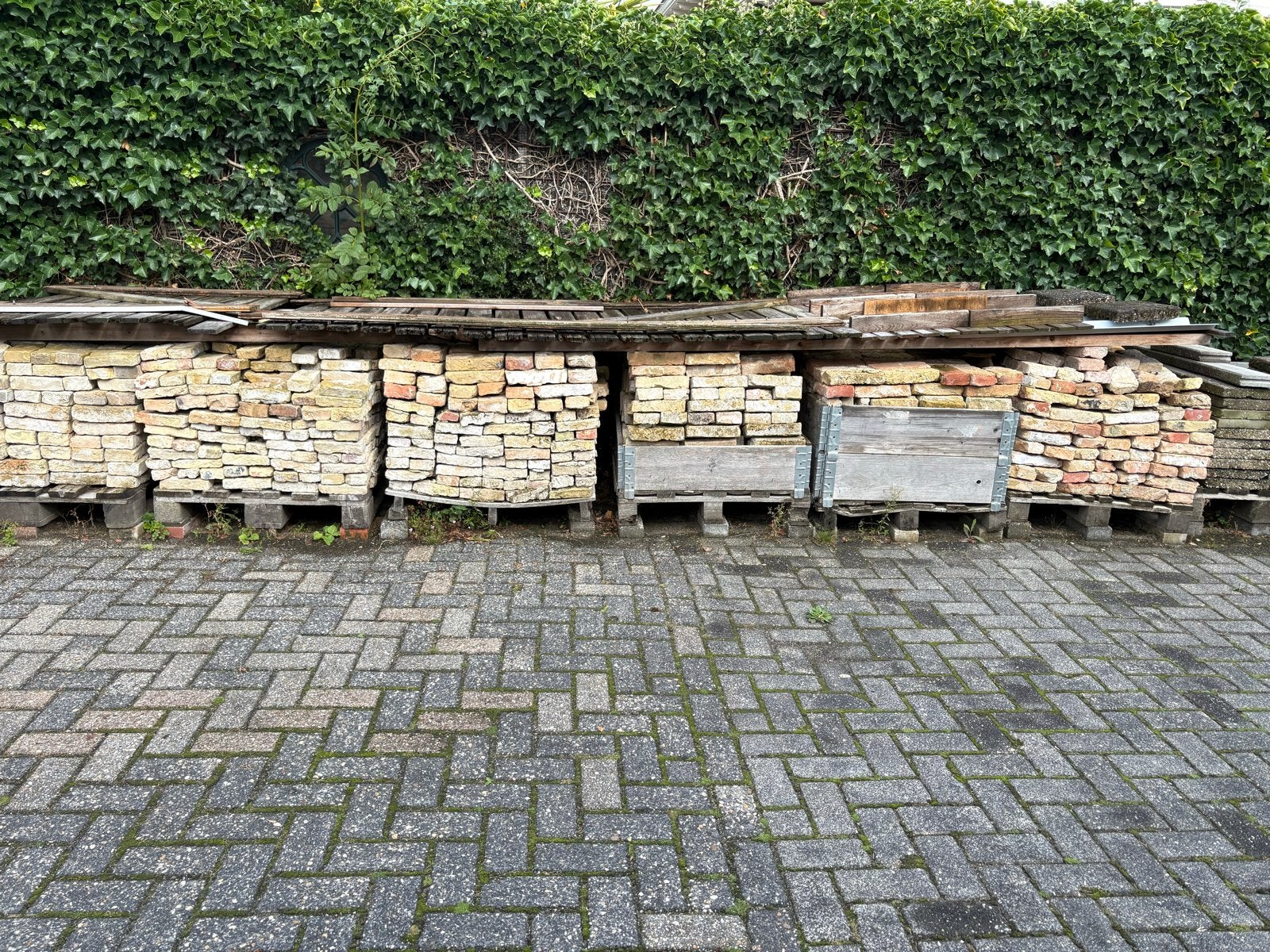 Gebruikte gevelstenen, diverse formaten, Ophalen, Gebruikt, Bakstenen