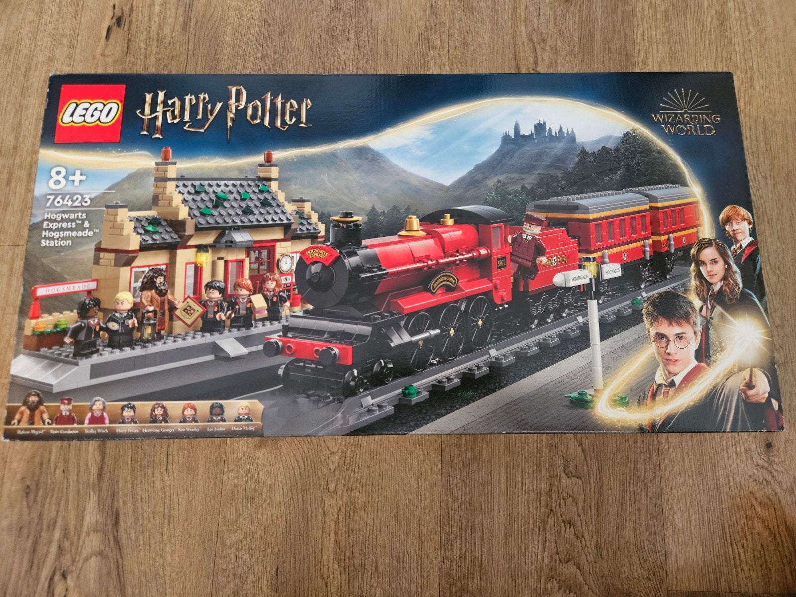 LEGO Harry Potter Zweinstein Trein Set | NIEUW | 76423, Ophalen, Lego, Compleet, Complete set