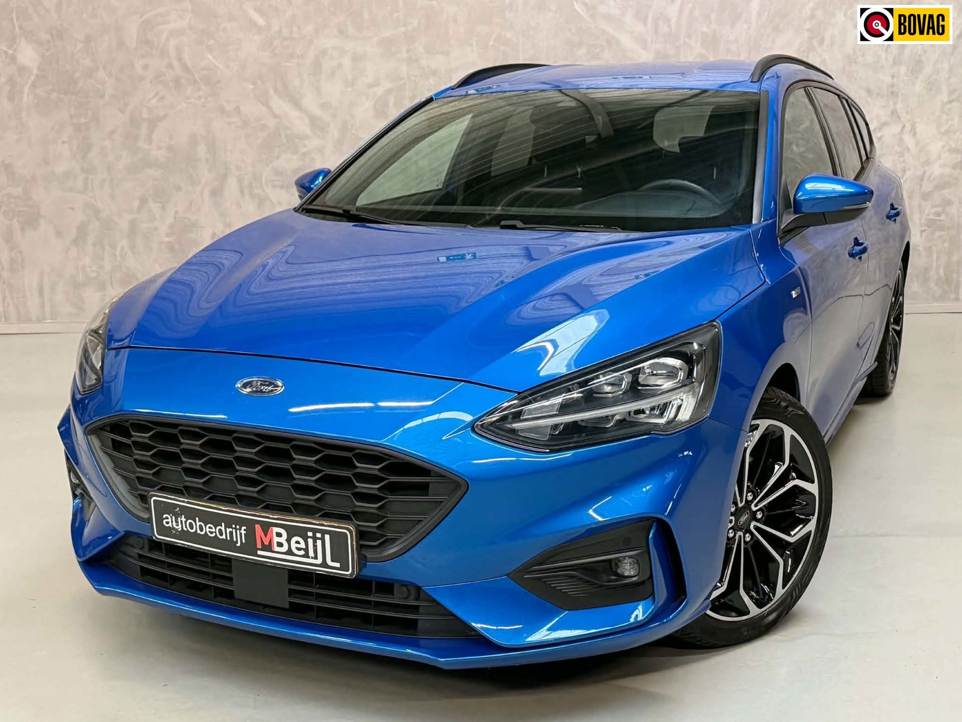 Ford Focus Wagon 1.0 EcoBoost ST Line Business /Keyless /Led, Auto's, 125 pk, Gebruikt, Euro 6, Origineel Nederlands