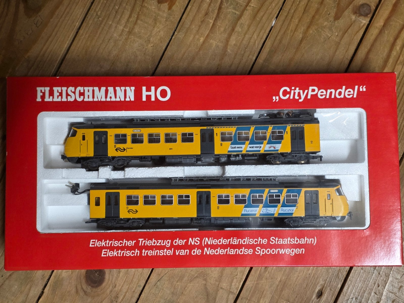 Fleischmann HO CityPendel NS Treinstel, Treinset, Gelijkstroom, Fleischmann, Ophalen of Verzenden