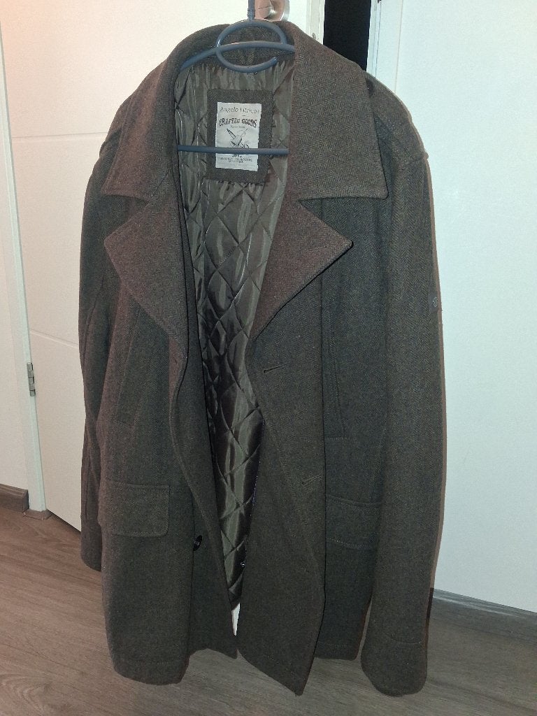 heren mantel nieuw, Ophalen, Nieuw, Maat 56/58 (XL)