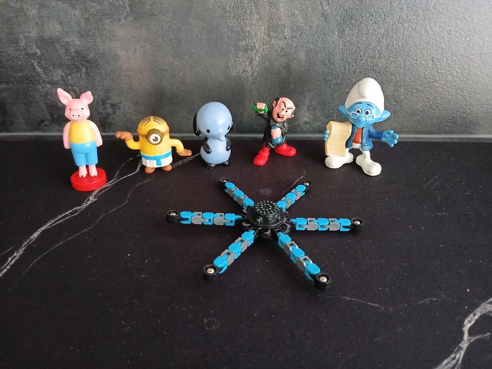 Poppetjes: Bing, Smurfen, Minion en meer - Leuke verzameling, Ophalen of Verzenden, Gebruikt