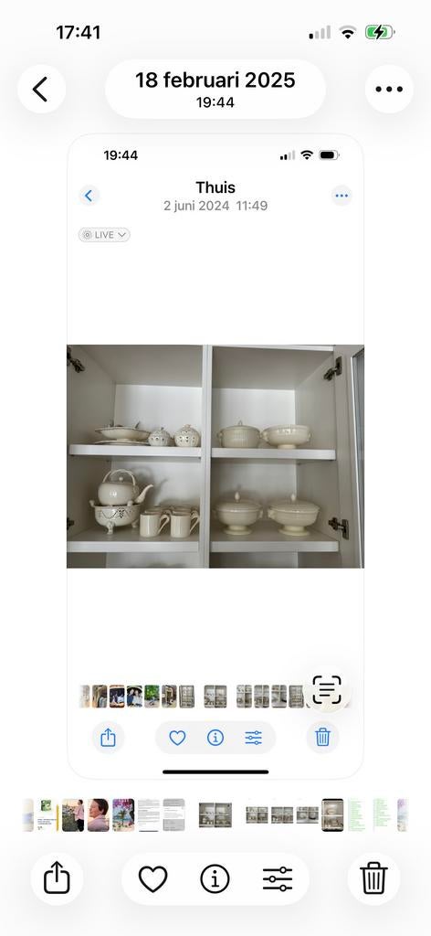 Exclusief 108-delig LEEDS POTTERY servies - Nooit gebruikt, Huis en Inrichting, Kasten | Vitrinekasten, Ophalen of Verzenden, Zo goed als nieuw