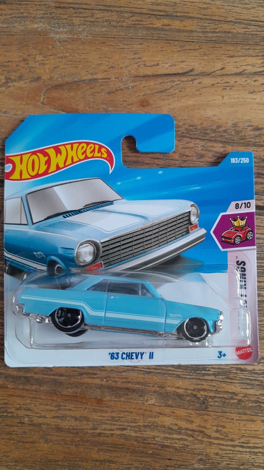 Hot Wheels '63 Chevy II - Nieuw in verpakking, Ophalen of Verzenden, Nieuw