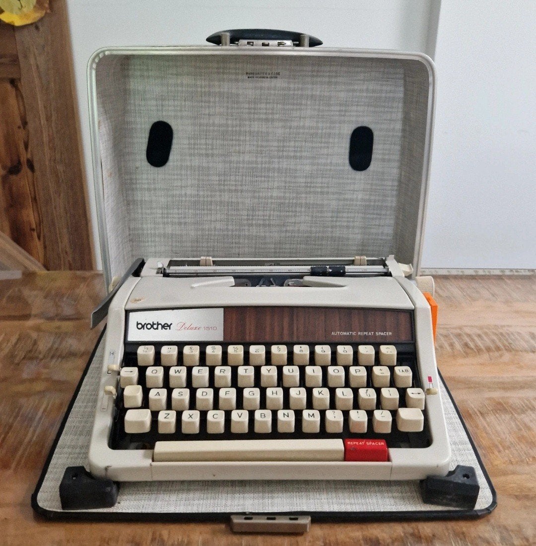 Vintage typmachine, Diversen, Typemachines, Verzenden, Gebruikt