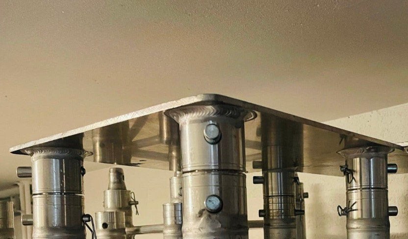 Milos Topplate baseplate truss, Ophalen of Verzenden, Zo goed als nieuw
