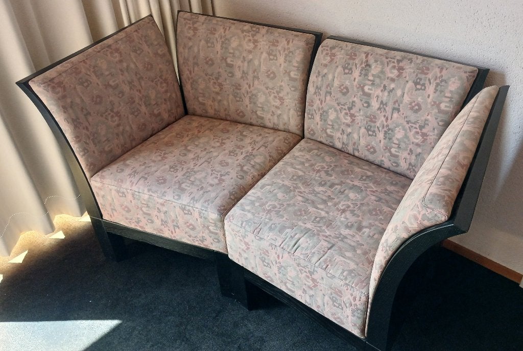 Thonet design bankje, lounge chair 6001, Huis en Inrichting, Fauteuils, Zo goed als nieuw, Stof, Ophalen, Klassiek modern
