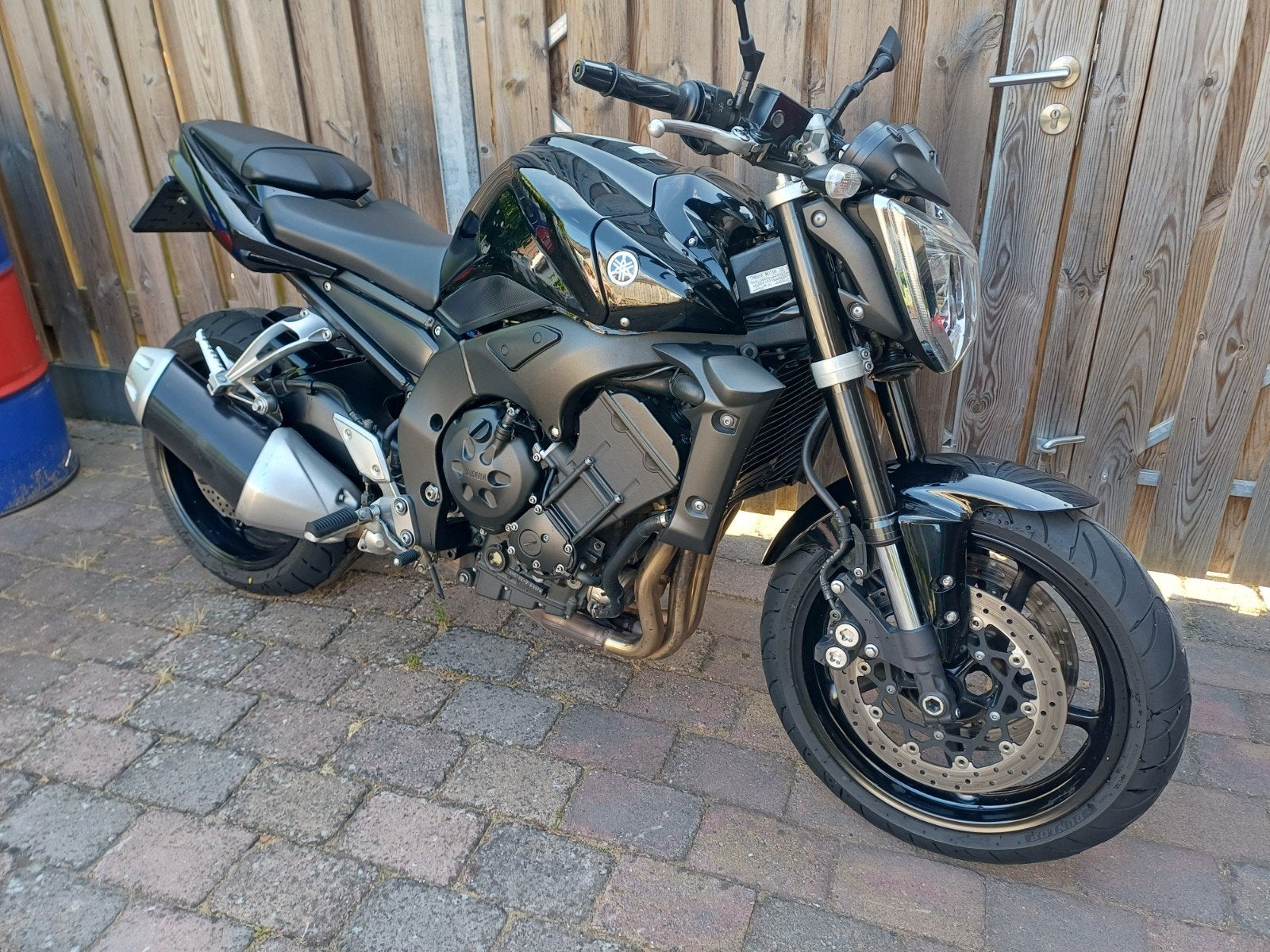 Nette Yamaha FZ1N naked zwart 2007 36000 km, 4 cilinders, Motorrijbewijs A, Gebruikt, Particulier