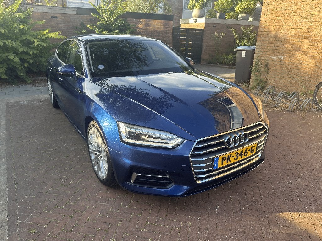 Audi A5 Sportback 2.0 TFSI 190pk Aut | NAP | Nwe APK+banden, Auto's, 1984 cc, Alcantara, Origineel Nederlands, 75 €/maand