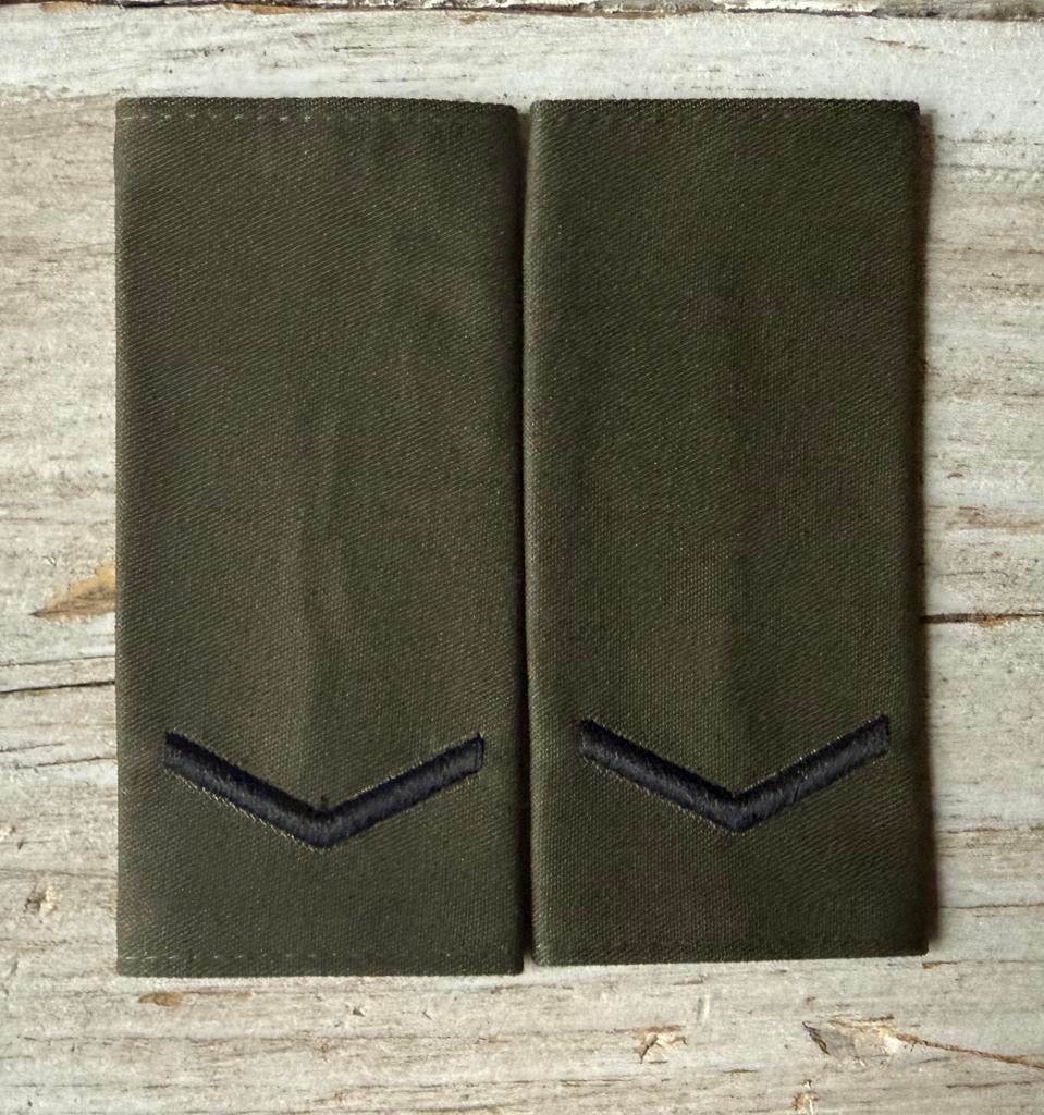 Korps Mariniers Setje Rangen MARN2 GVT, Verzenden, Marine, Nederland, Embleem of Badge