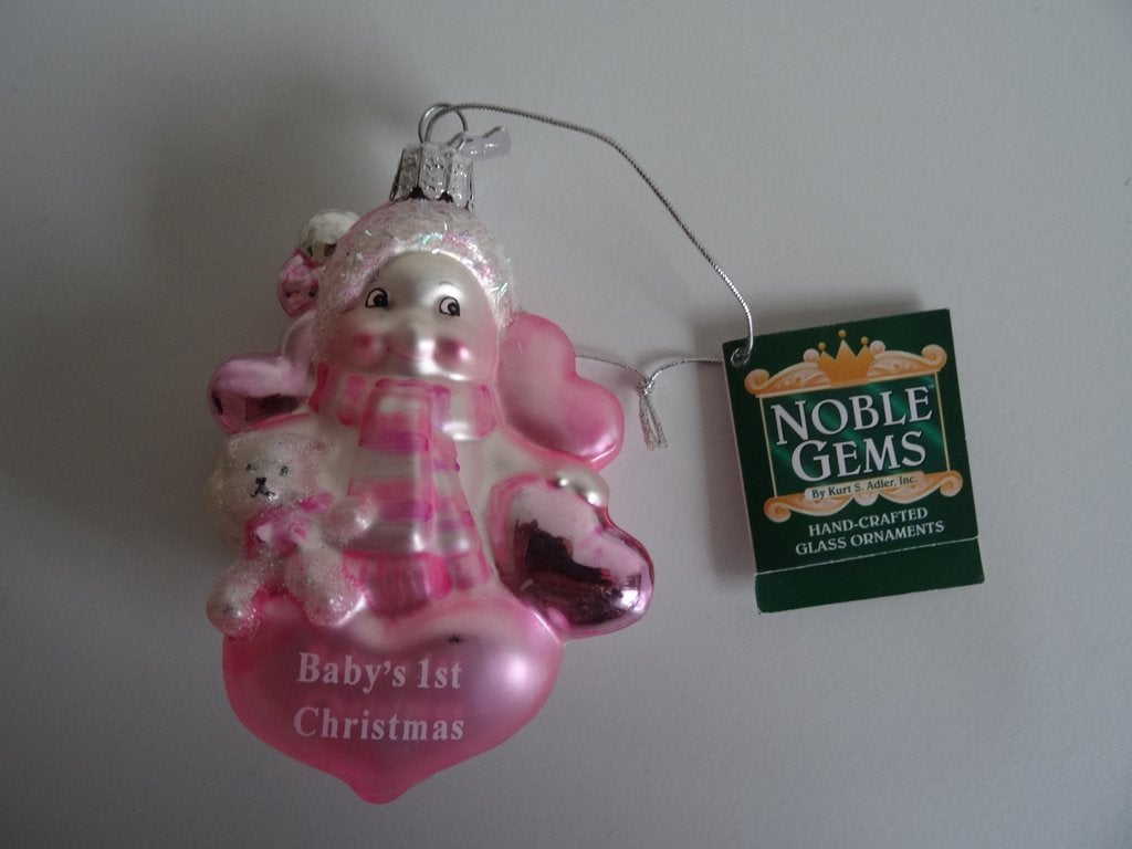 kerstbal  Noble Gems   NIEUW, Diversen, Ophalen of Verzenden, Nieuw