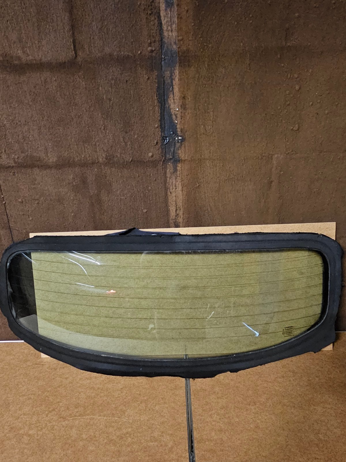 Volvo C70 cabrio origineel achterruit met verwarming, Auto-onderdelen, Ophalen, Gebruikt, Volvo