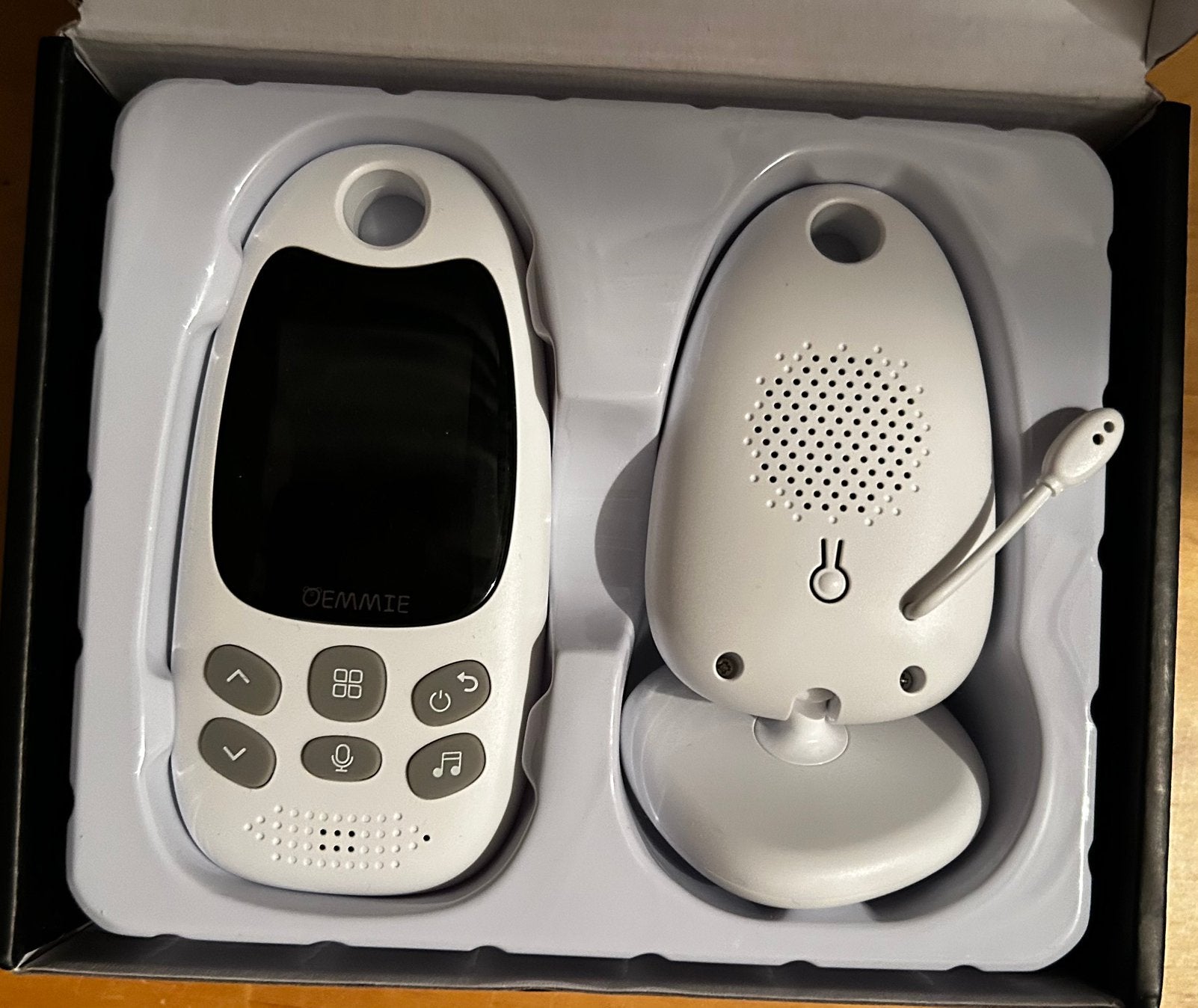 Oemmie Video Babyfoon met Camera & Audio –Geopend/Ongebruik, Ophalen of Verzenden, Zo goed als nieuw, Camera