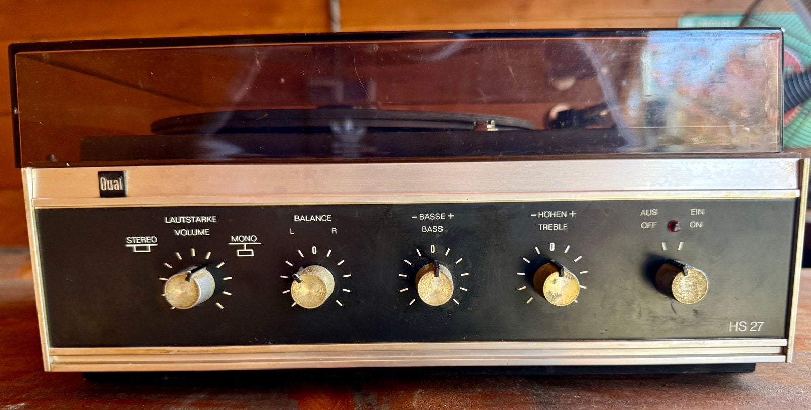 Dual HS 27, Ophalen of Verzenden, Gebruikt, Platenspeler, Dual