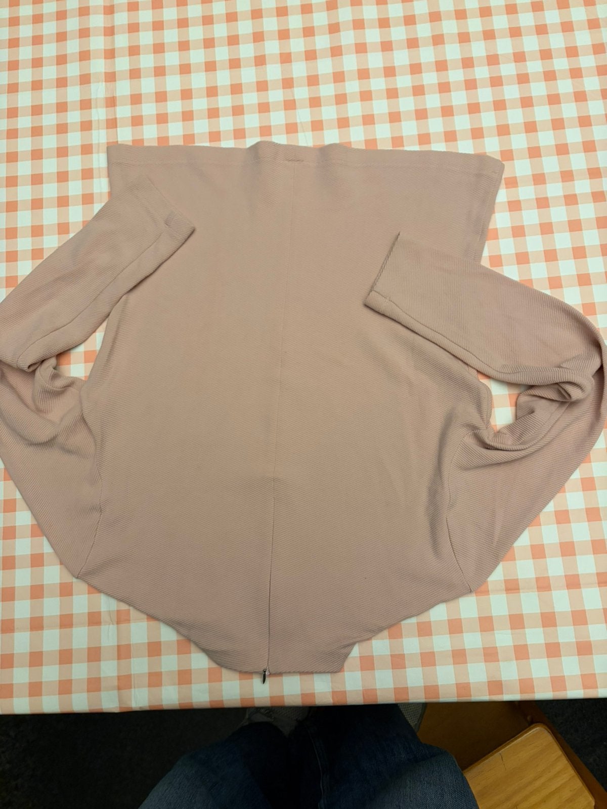 Vanilia shirt lange mouw structuur mt 38, Ophalen, Zo goed als nieuw, Maat 38/40 (M), Lange mouw