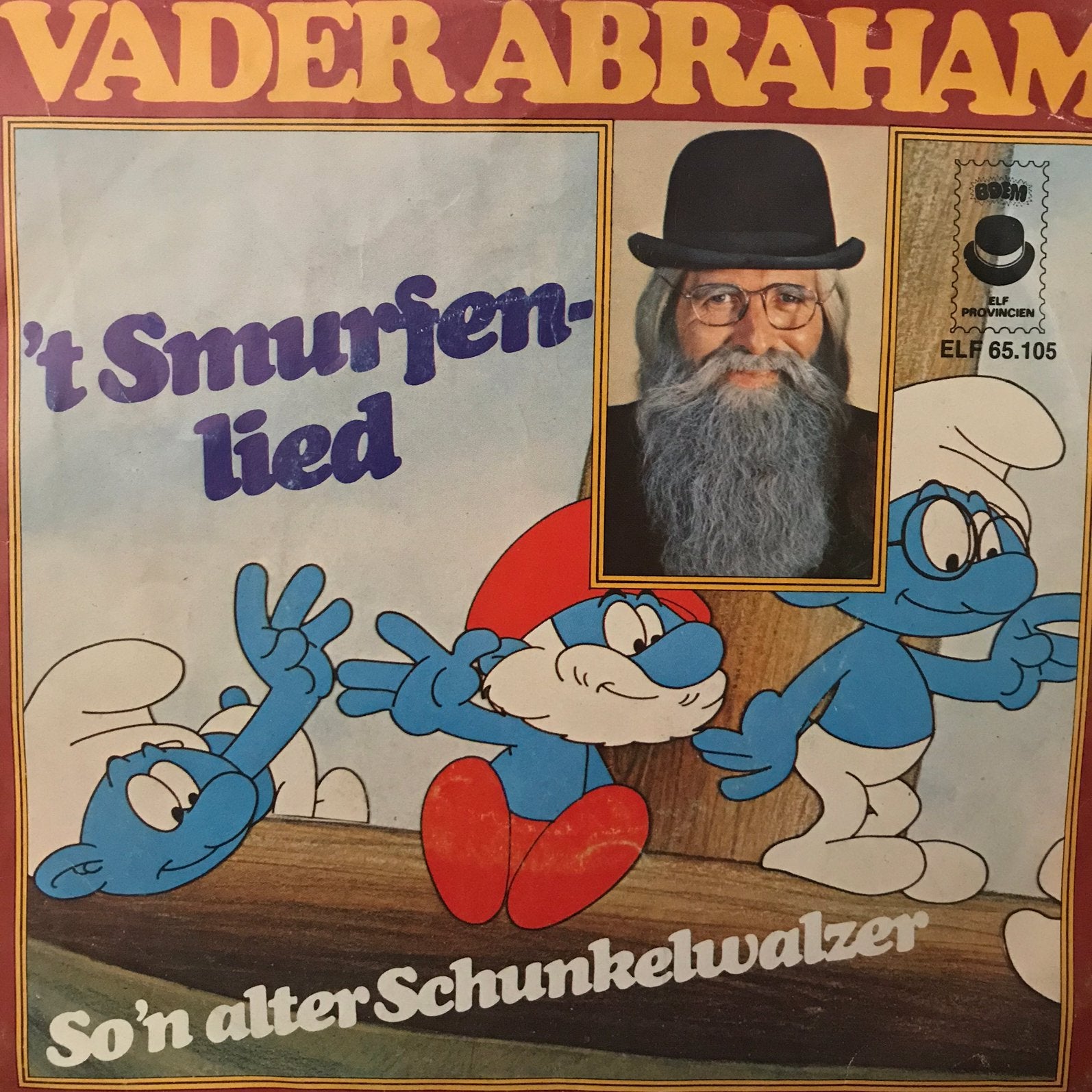 Vader Abraham & Smurfen - ‘t Smurfenlied, Cd's en Dvd's, Ophalen of Verzenden