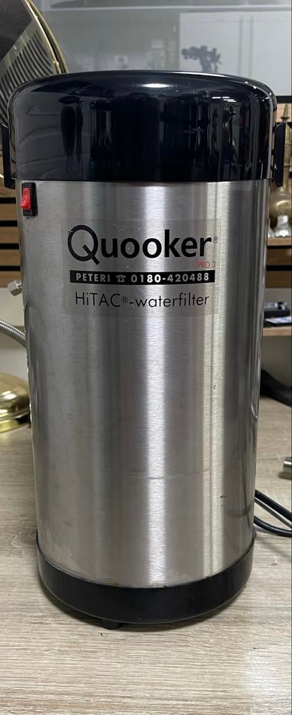 Quooker PRO3-1600 Watt boiler met HiTAC-waterfilter, Ophalen of Verzenden, Gebruikt