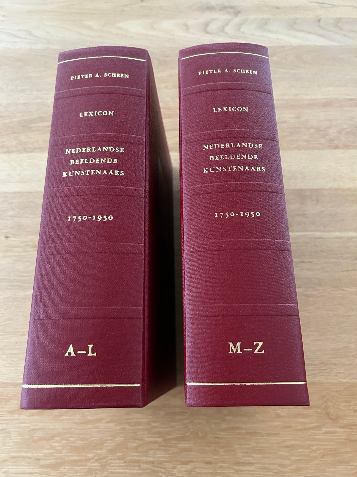 Lexicon Nederlandse Beeldende Kunstenaars 1750-1950 (2 delen, Ophalen of Verzenden, Zo goed als nieuw, Overige onderwerpen